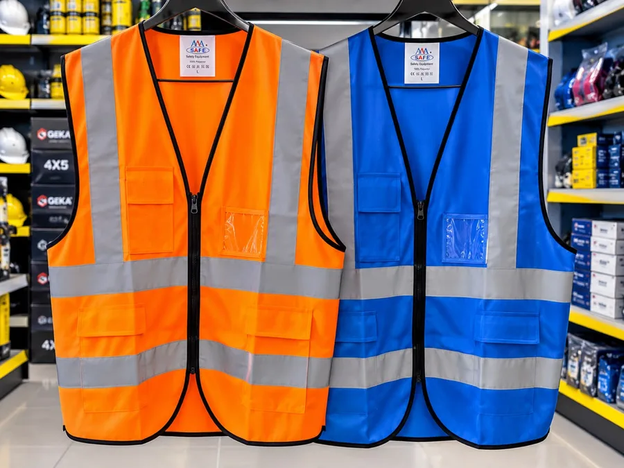 Gilet fluo de sécurité